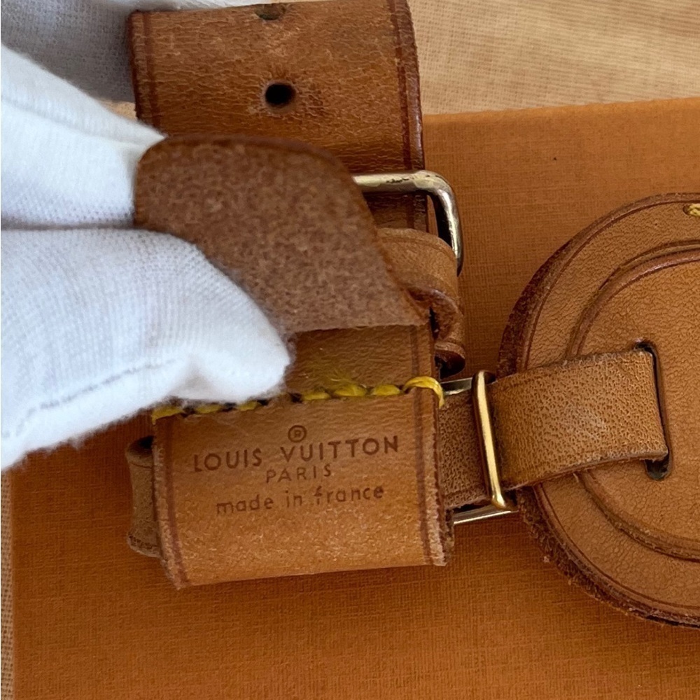 Louis Vuitton Luggage Tag Poignet Vintage - Picture 6 of 10